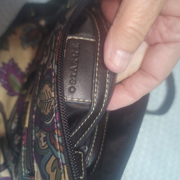 TRAVESIO EUC FLORAL NYLON CROSSBODY BAG - Picture 8 of 8